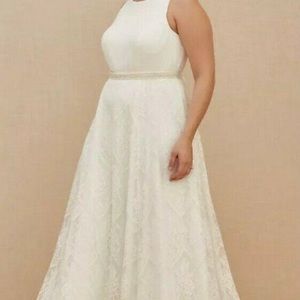 Size 16 Ivory Elopement Dress from Torrid